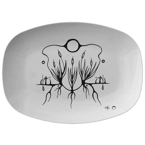 Cat Tail Platter by Miigizi
