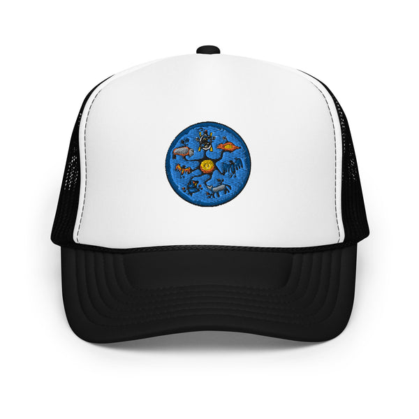 Seven Sacred Teachings Foam Snapback by Ruby Bruce