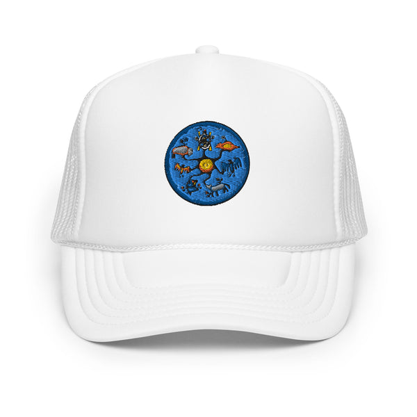 Seven Sacred Teachings Foam Snapback by Ruby Bruce