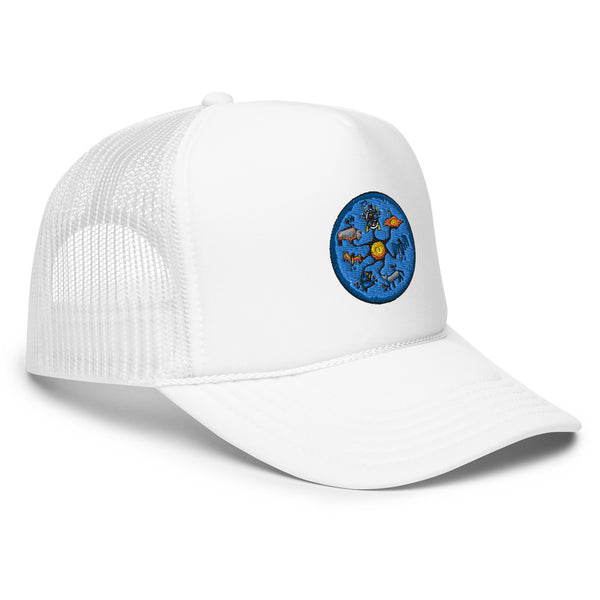 Seven Sacred Teachings Foam Snapback by Ruby Bruce