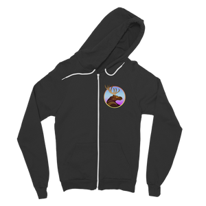 Moose by Ovila Mailhot Classic Adult Zip Hoodie
