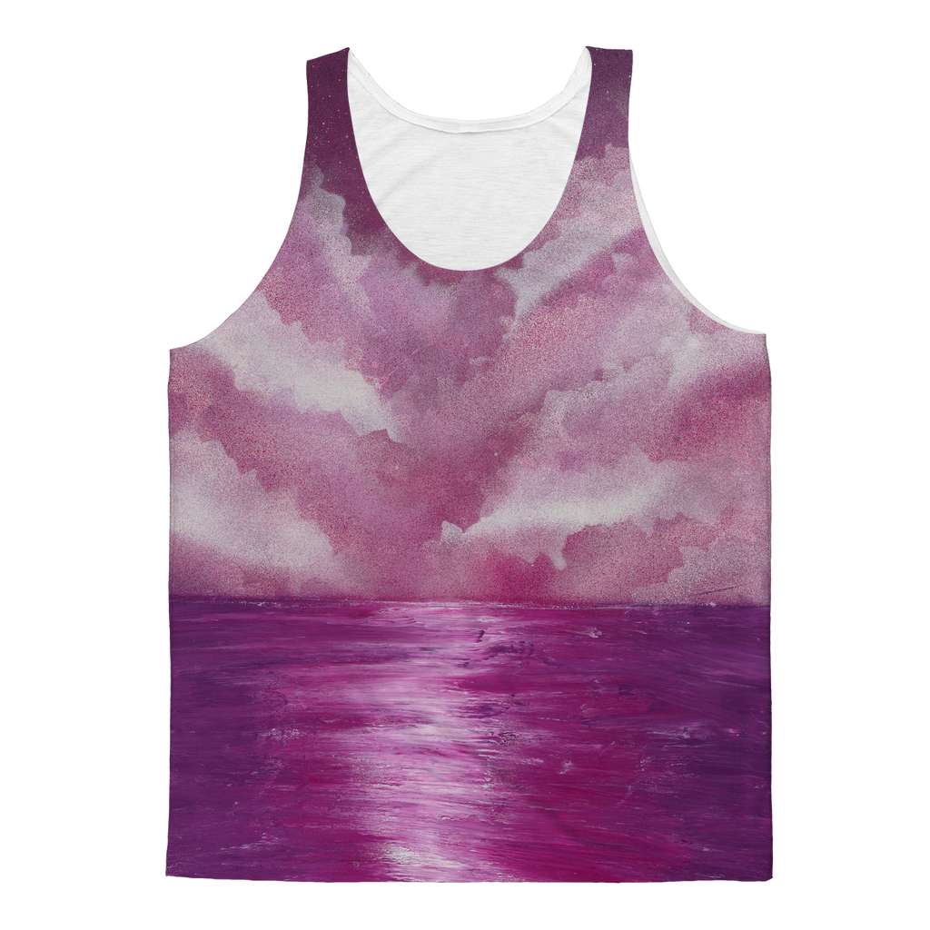 Rose Water by Parr Josephee Classic Sublimation Adult Tank Top