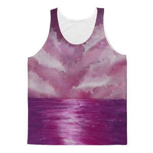 Rose Water by Parr Josephee Classic Sublimation Adult Tank Top