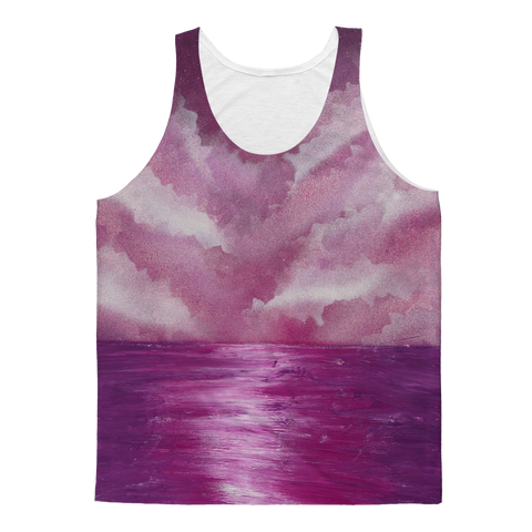 Rose Water by Parr Josephee Classic Sublimation Adult Tank Top