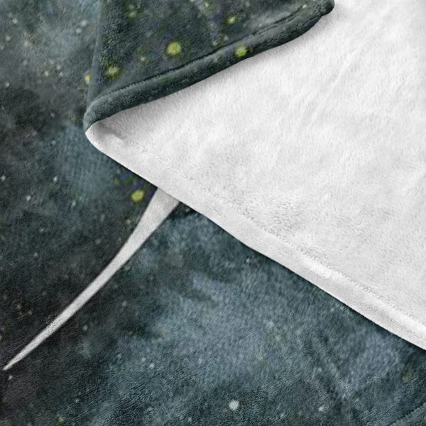Eagle Fleece Blanket by Miigizi