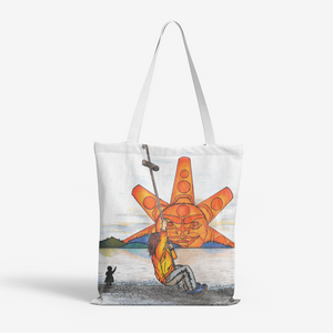 Rope Swing by Lynn Hughan Tote Bag