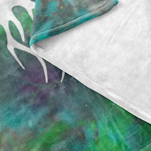 Sweet Grass Fleece Blanket by Miigizi