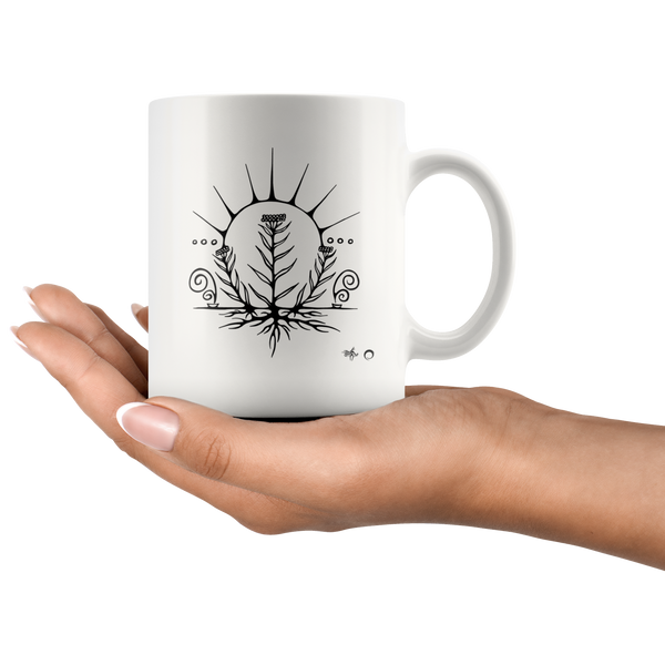 Pearly Everlasting Mug by Miigizi