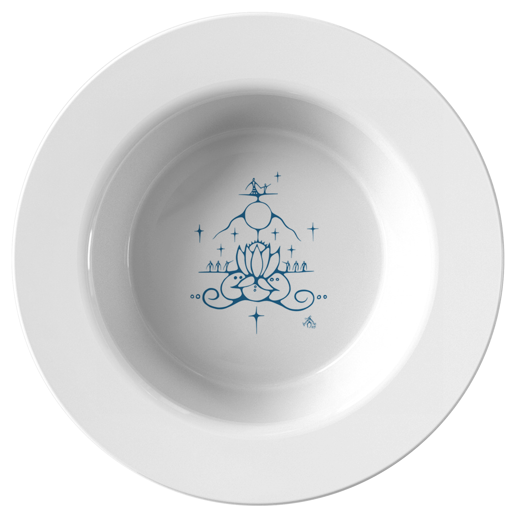 Water Lily Bowl by Miigizi
