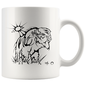Buffalo Mug by Miigizi
