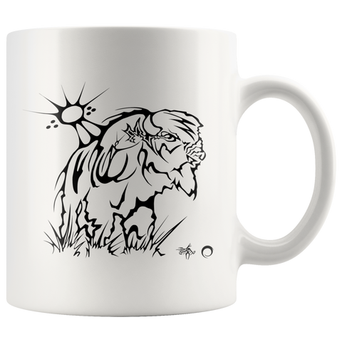 Buffalo Mug by Miigizi