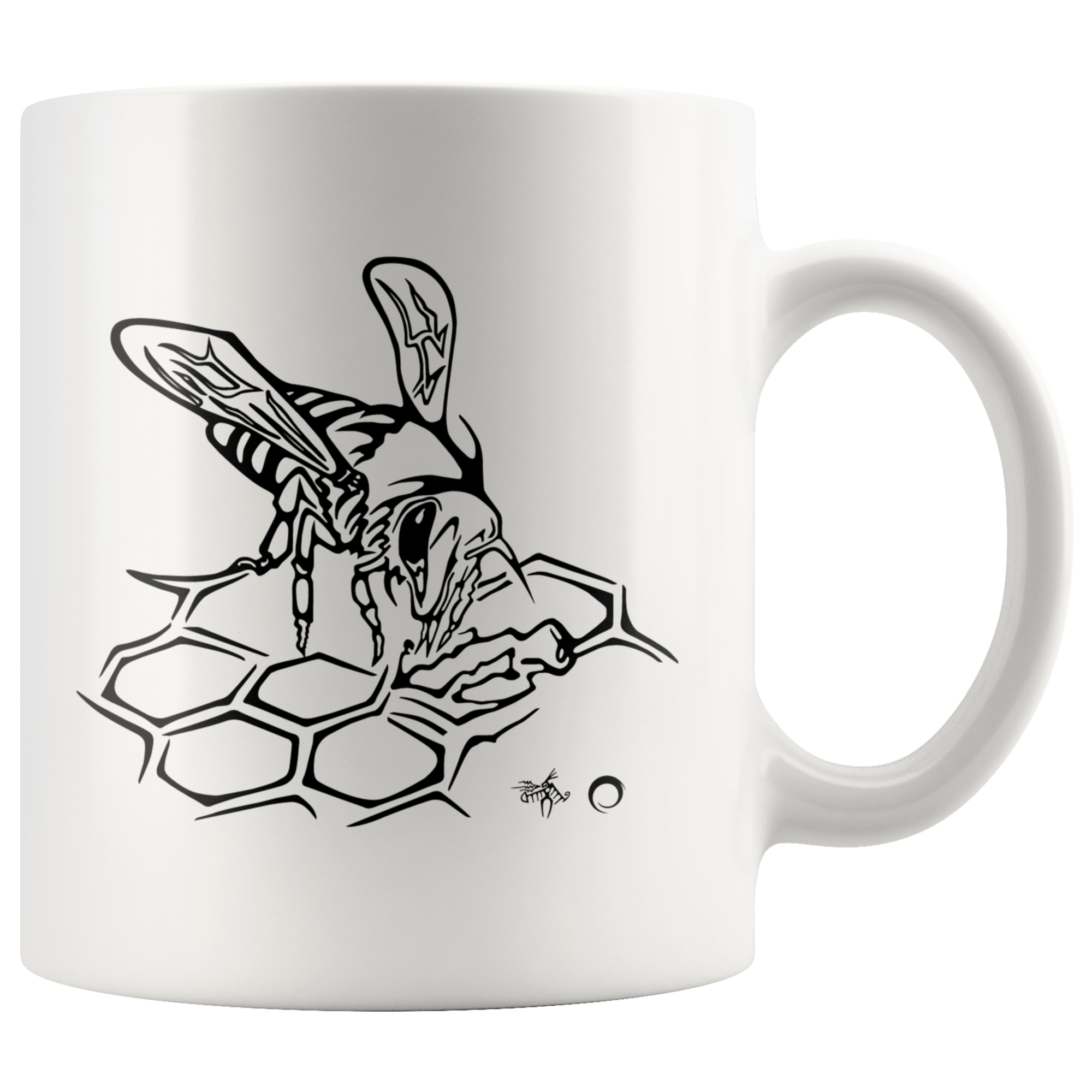 Bee Hive Mug by Miigizi