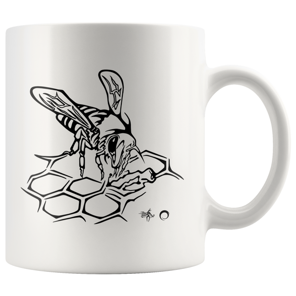 Bee Hive Mug by Miigizi