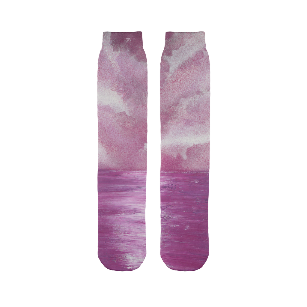 Rose Water by Parr Josephee Sublimation Tube Sock