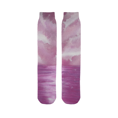 Rose Water by Parr Josephee Sublimation Tube Sock