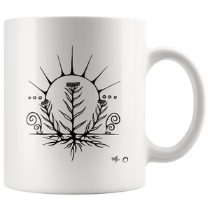 Pearly Everlasting Mug by Miigizi