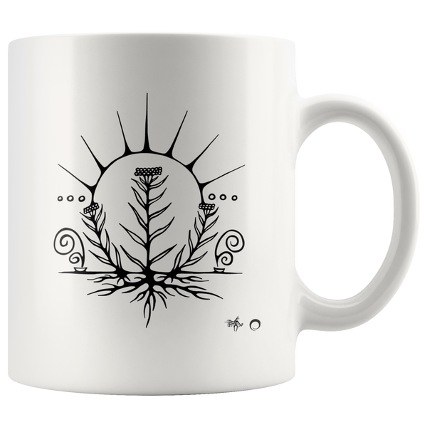 Pearly Everlasting Mug by Miigizi