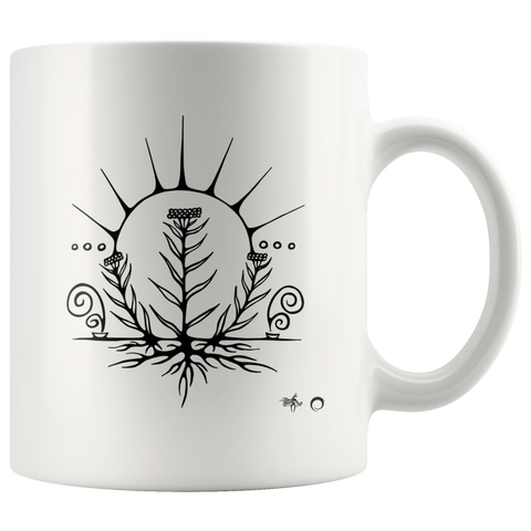 Pearly Everlasting Mug by Miigizi