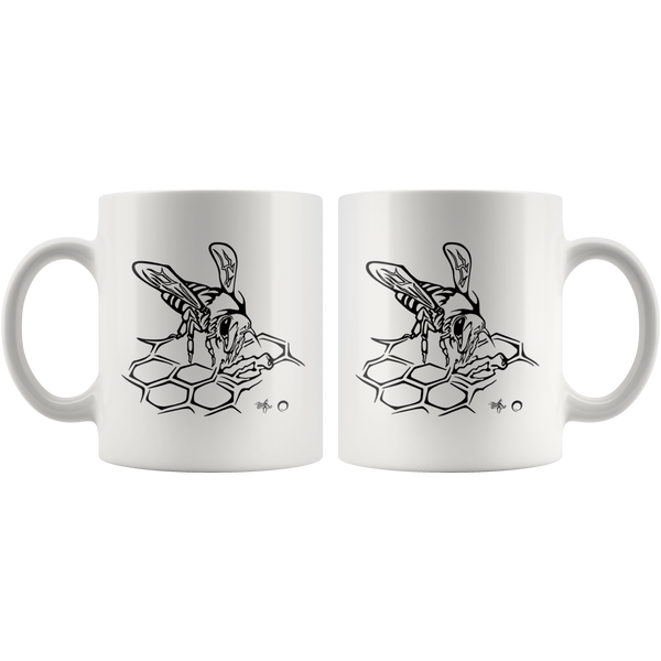 Bee Hive Mug by Miigizi