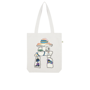 Inukshuk by Alexander Angnaluak Organic Tote Bag