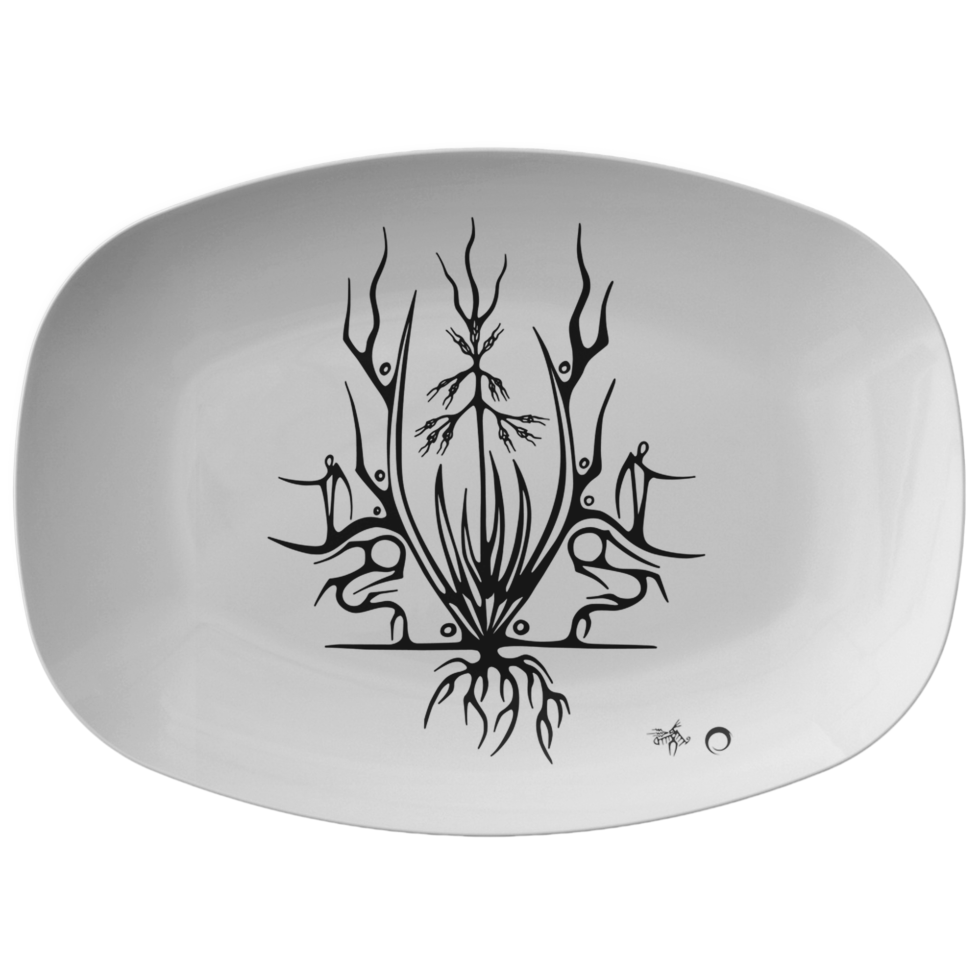 Sweet Grass Platter by Miigizi
