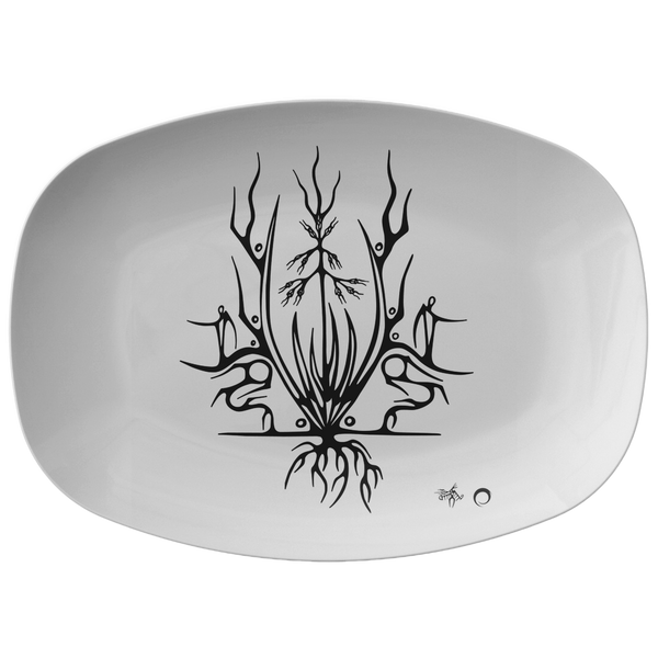 Sweet Grass Platter by Miigizi