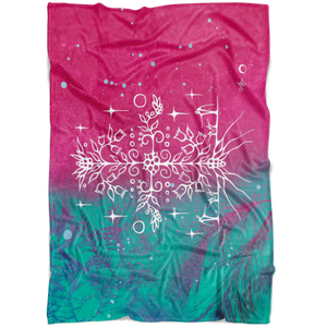 Blueberry Fleece Blanket by Miigizi