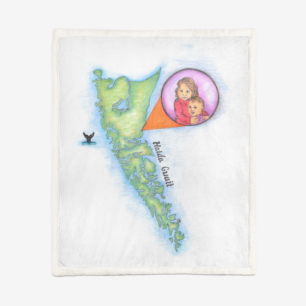 Haida Gwaii by Lynn Hughan Supersoft Blanket