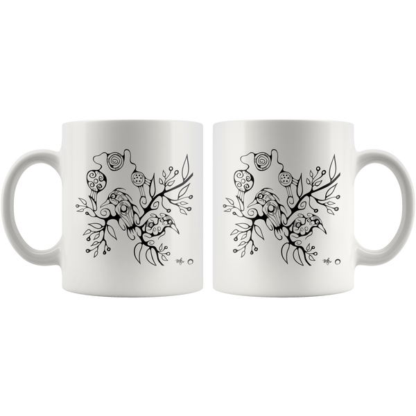Two Birds Mug by Miigizi