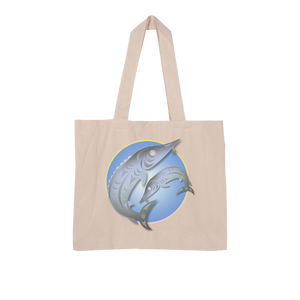 Sturgeon by Ovila Mailhot Large Organic Tote Bag