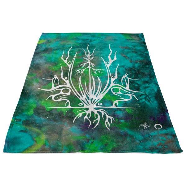 Sweet Grass Fleece Blanket by Miigizi