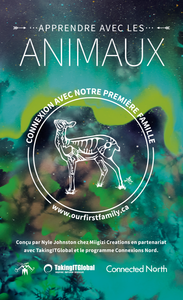 Apprendre Avec Les Animaux (Ojibwe) Card Deck