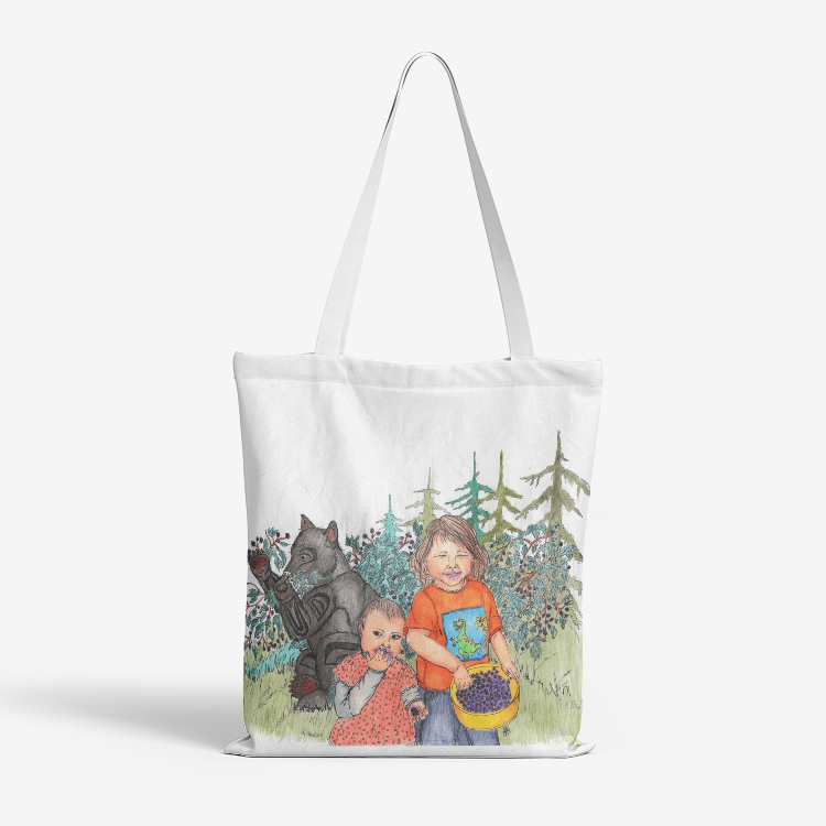 Berry Buddies by Lynn Hughan Canvas Tote Bag
