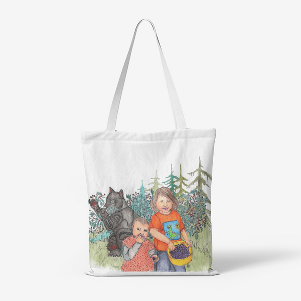 Berry Buddies by Lynn Hughan Canvas Tote Bag