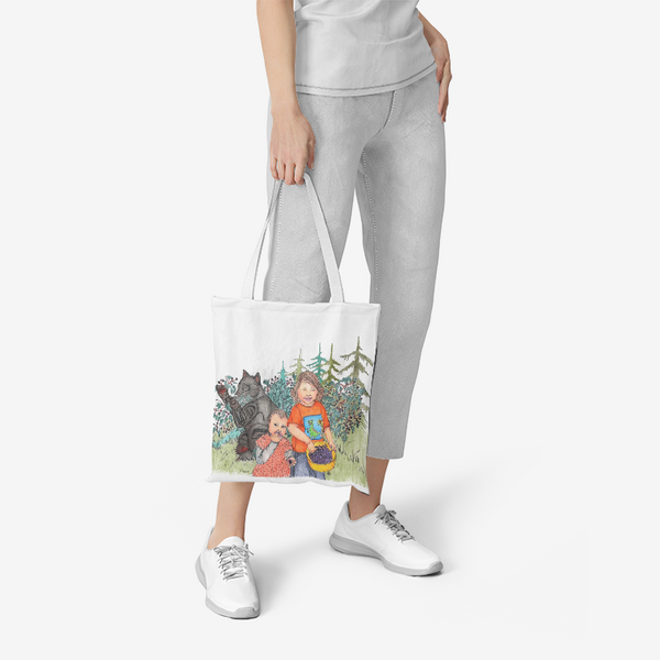 Berry Buddies by Lynn Hughan Canvas Tote Bag