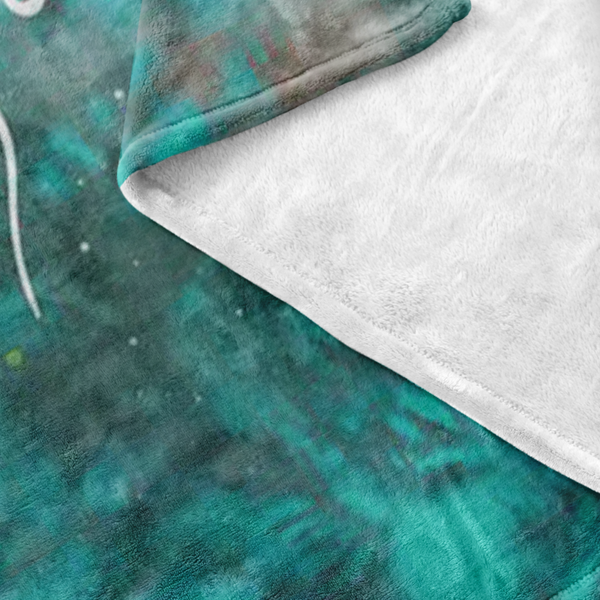 Blueberry Fleece Blanket by Miigizi
