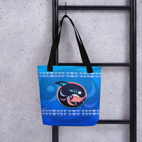 Whale Tote bag by Ovila Mailhot