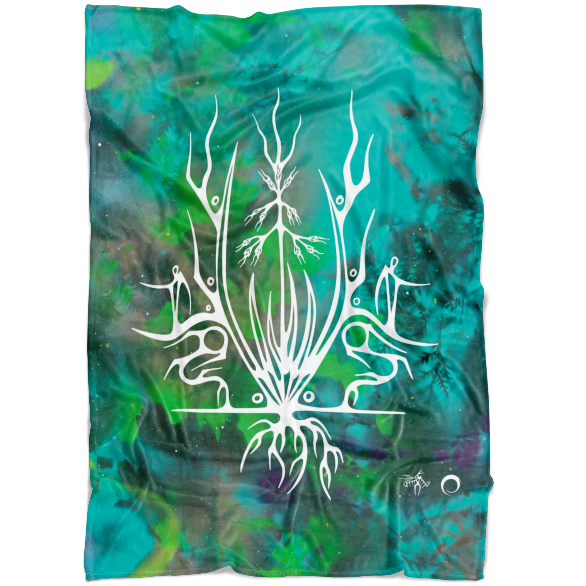 Sweet Grass Fleece Blanket by Miigizi