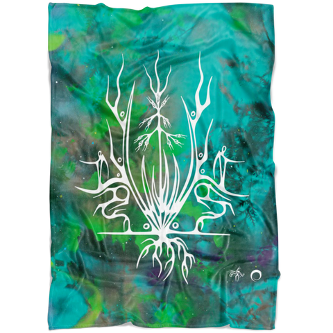 Sweet Grass Fleece Blanket by Miigizi