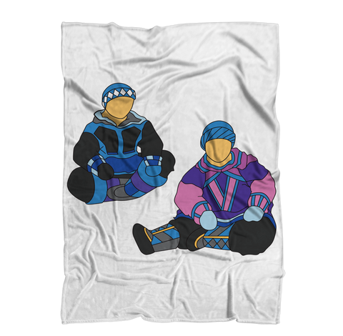Inuit by Alexander Angnaluak Premium Sublimation Adult Blanket