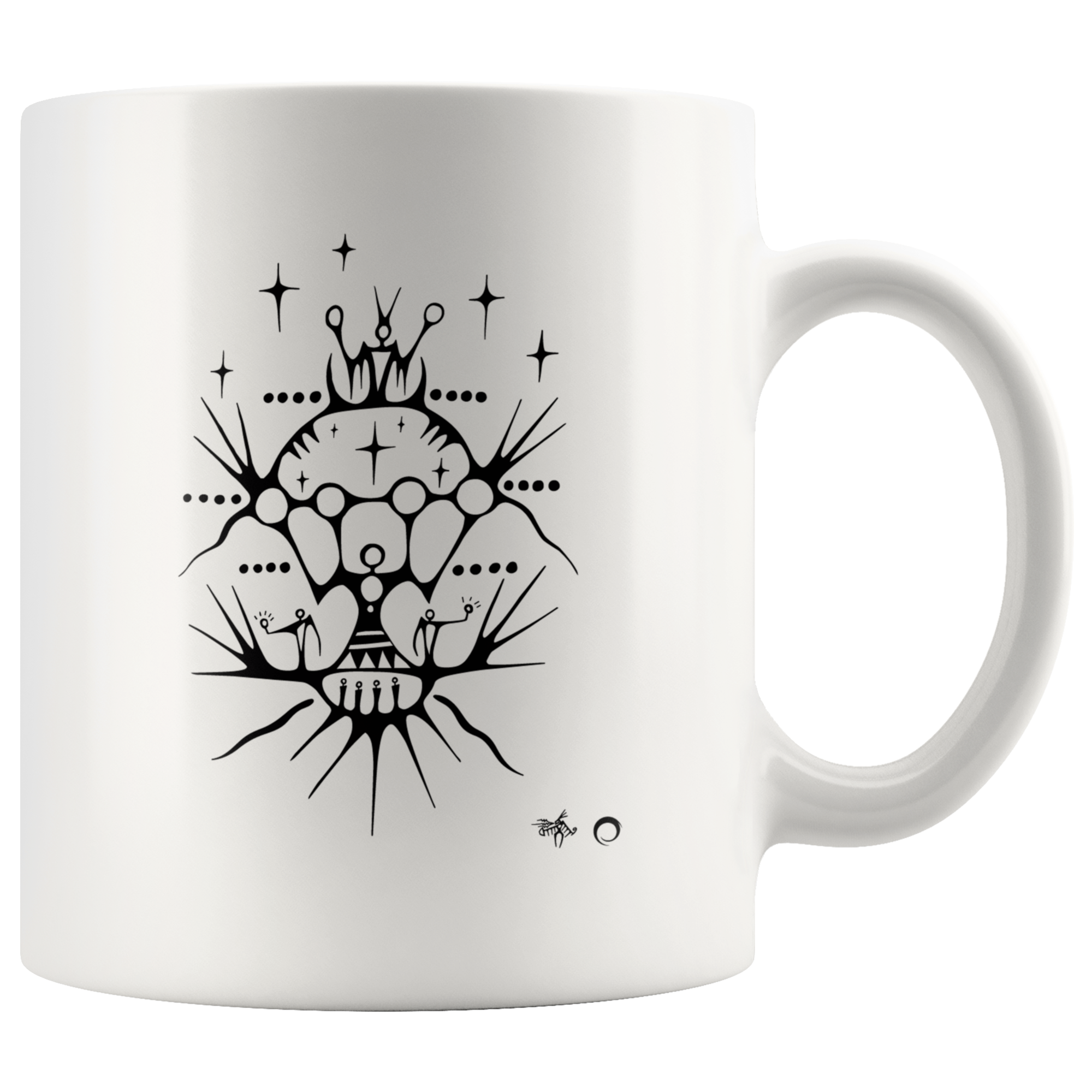 Grandmother Bringing Balance Mug by Miigizi