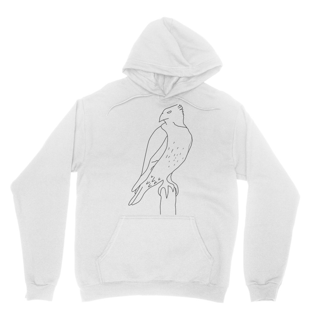 Red Tail Hawk by Parr Josephee Classic Adult Hoodie