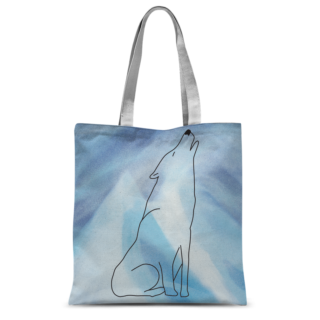 Winter Wolf by Parr Josephee Classic Sublimation Tote Bag