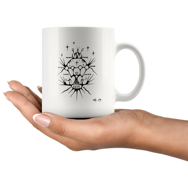 Grandmother Bringing Balance Mug by Miigizi