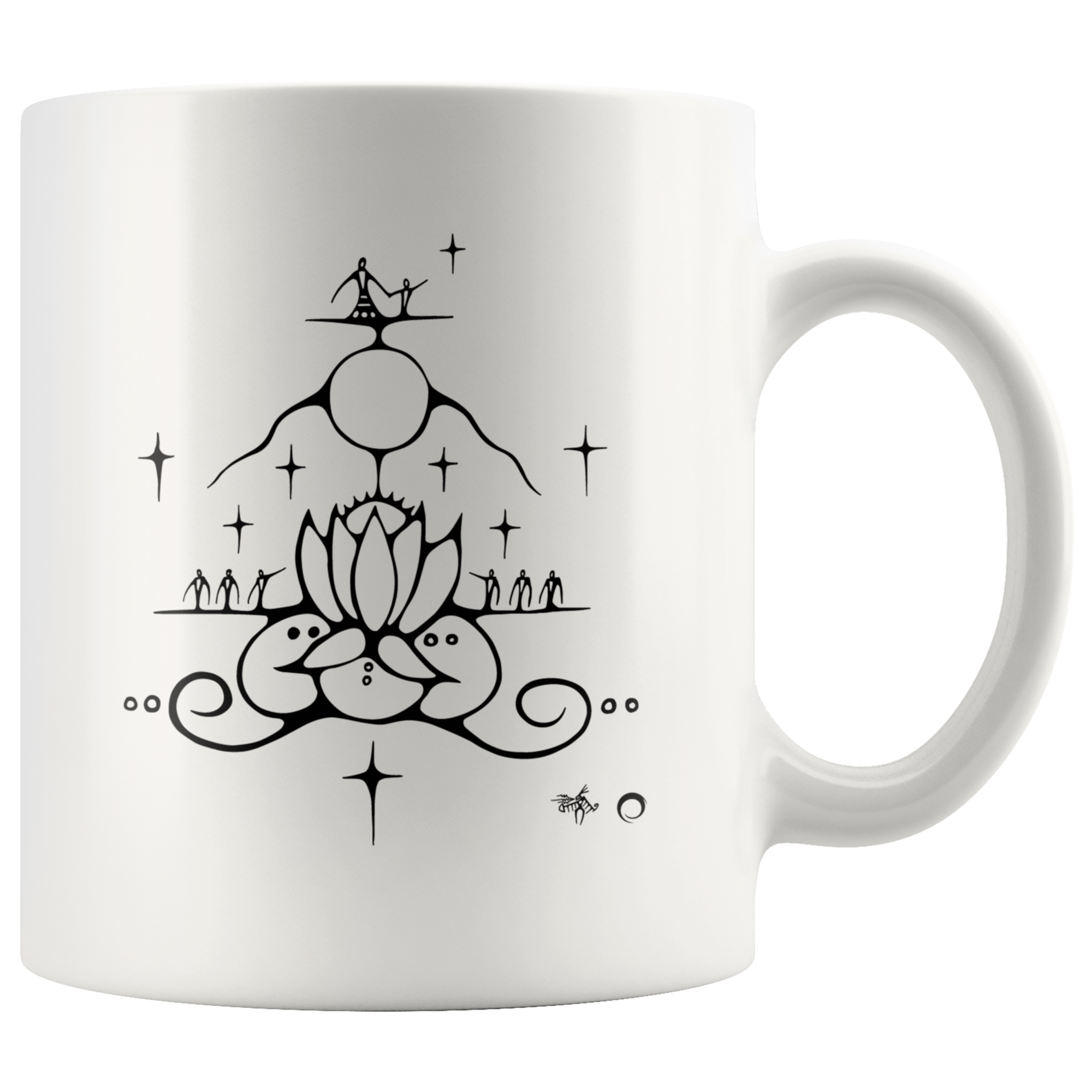 Water Lily Mug by Miigizi