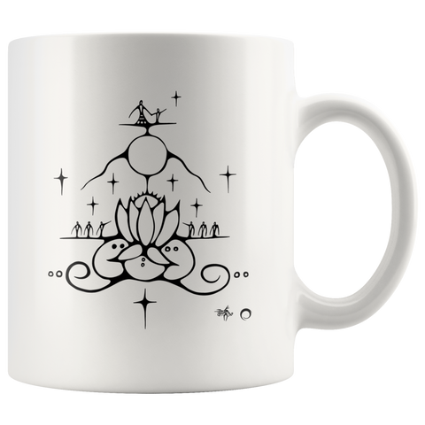 Water Lily Mug by Miigizi