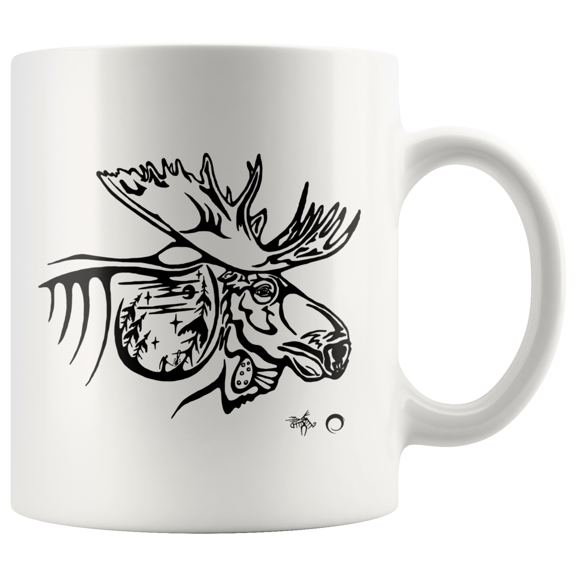 Moose Mug by Miigizi