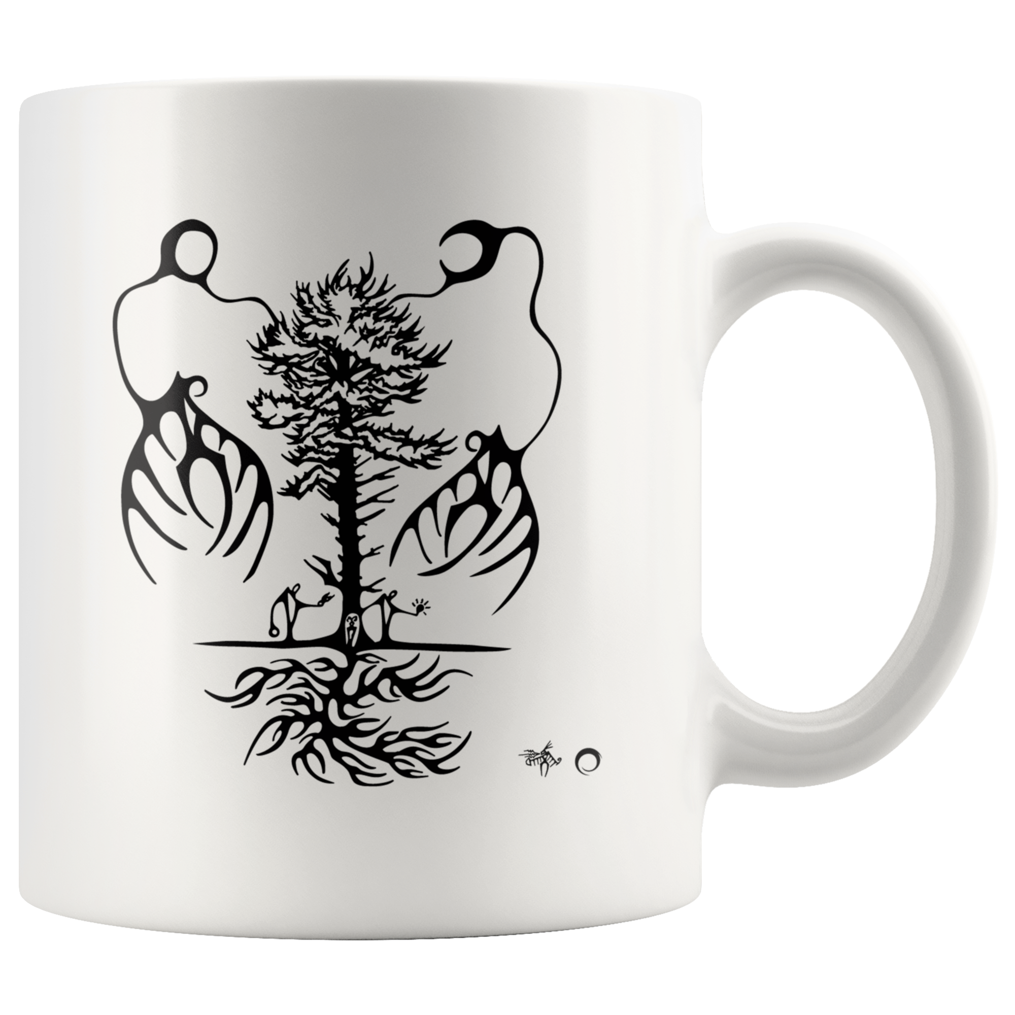 Tree Offering Ceremony Mug by Miigizi
