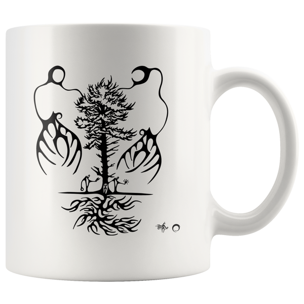 Tree Offering Ceremony Mug by Miigizi