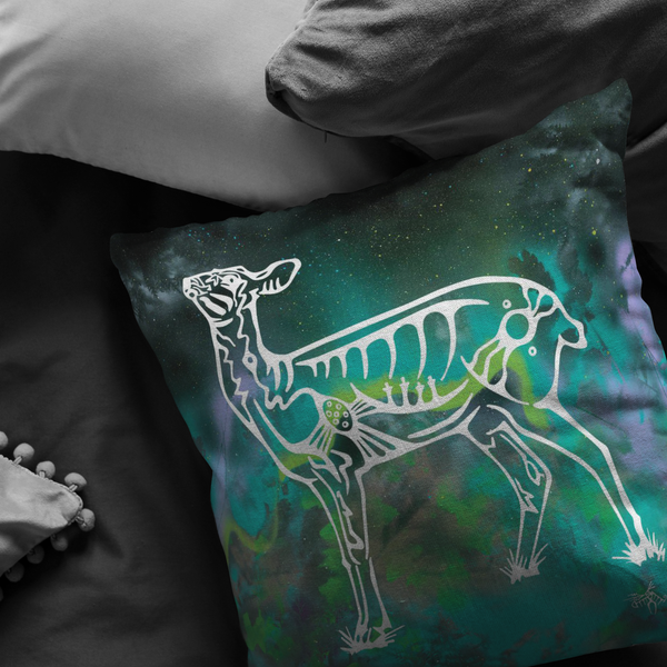 Deer Pillow by Miigizi